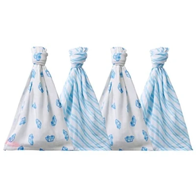 Image of Cuski Super Soft Bamboo Muslins x 4 (London Cabs)