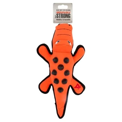 Image of Petface Seriously Strong Nobbly Crocodile Dog Toy