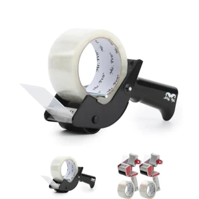 Image of Mr. Pen Packing Tape Dispenser Gun, Gun with a 2 Inch Roll of Tape, Heavy Duty Dispenser, Packaging Clear for Boxes, Moving