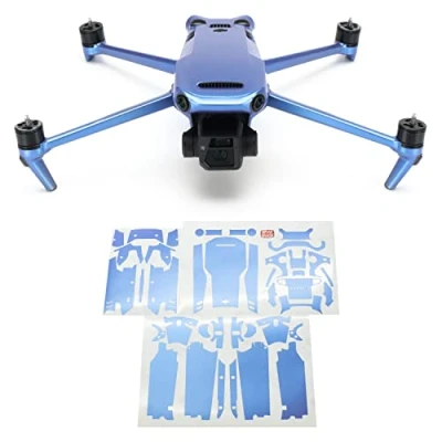 Image of WRAPGRADE Full Skin Stickers Compatible with Mavic 3 / Classic (CELESTE BLUE)