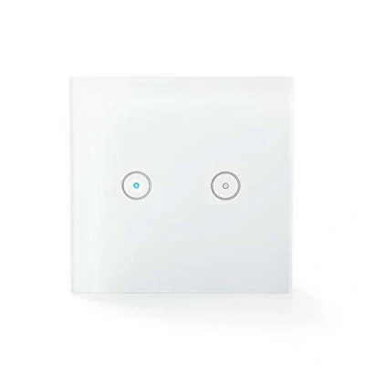 Image of Nedis Wi Fi Smart Light Switch, Dual