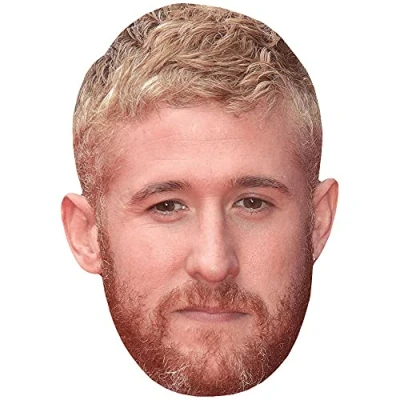 Image of Adam Gillen (Beard) Celebrity Mask, Flat Card Face, Fancy Dress Mask