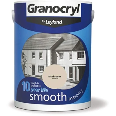 Image of Leyland Granocryl Smooth Masonry, Mushroom, 5L