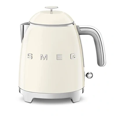 Image of Smeg KLF05CRUK 50s Style Mini Kettle Cream