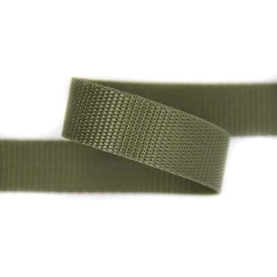 Image of NTS Nähtechnik 15 mm x 5 m Polypropylene Strap, Khaki