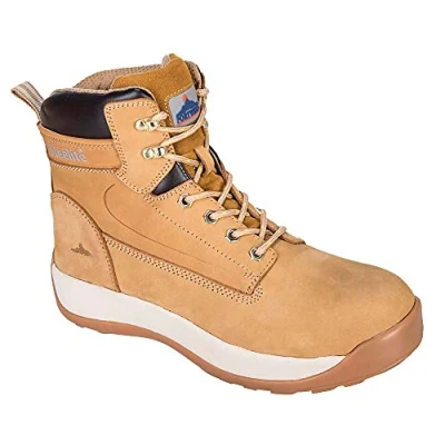 Image of Portwest Steelite Constructo Nubuck Boot S3 HRO, Size: 39, Colour: Honey, FW32HOR39