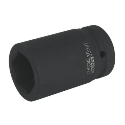 Image of Sealey Premier Impact Socket 35mm Deep 1&quot;Sq Drive