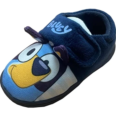Image of Bluey Kids Slippers, Childrens Slippers For Boys and Girls (uk_footwear_size_system, little_kid, numeric, medium, numeric_11)
