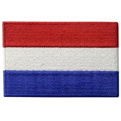 Image of The Netherlands Flag Embroidered Holland National Emblem Dutch Iron On Sew Patch