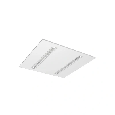 Image of Kosnic Nevis Twin Strip CAT2 CCT LED Ceiling Panel 27W