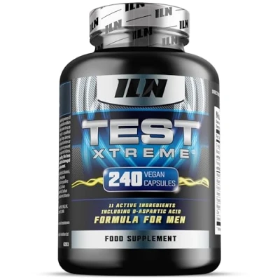 Image of Test Xtreme Booster Supplements for Men with Zinc Natural and Safe Magnesium (240 Capsules)