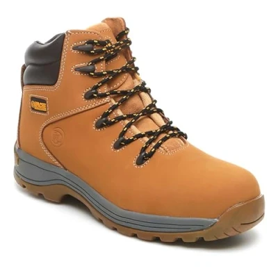 Image of Apache AP314CM Nubuck Safety Boot Size 9 UK Steel Toe Cap Water Resistant Lightweight Padded Tongue and Collar S3 SRC HRO Approved