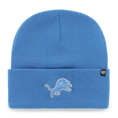 Image of 47 NFL Detroit Lions Unisex Cuff Knit Beanie, Blue Raz