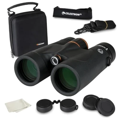 Image of Celestron 71390 Regal ED 8x42 Binoculars for Birding and Outdoor Actvities, Phase Dielectric Coated BaK4 Prisms, Fully Multi Optics, 6.5 Feet Close Focus