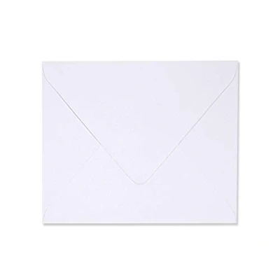 Image of 500 box x 5&quot; Square White Envelopes for Greetings Cards 130mm FREE Post 100gsm Premium Thickness