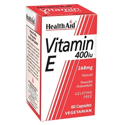 Image of HealthAid Vitamin E 400iu 60 Vegicaps