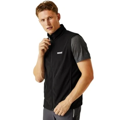 Image of Regatta Mens Tobias II Fleece Gilet Black S