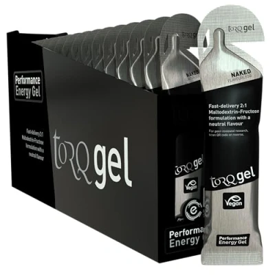 Image of Torq Energy Gel 45g Naked (Flavourless) Box of 15