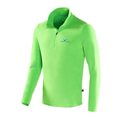 Image of Black Crevice Men Skirolli Ski Roll Neck, Green green/blue, XL (Manufacturer Size: 54)