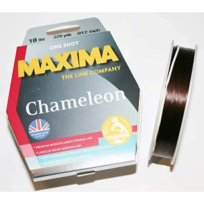 Image of Maxima ONE Shot 6LB Chameleon 6 Lb, Brown, 230m