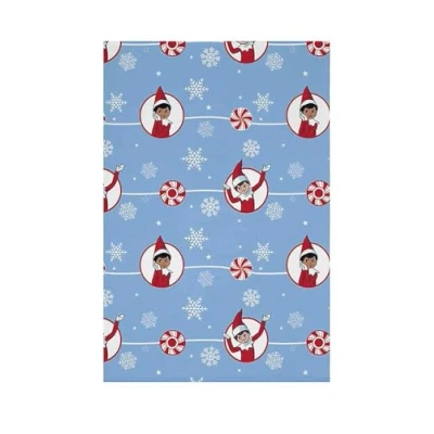 Image of Dreamtex The Elf On Shelf Fleece Blanket Christmas Children&#039;s Throw 100cm x 150cm