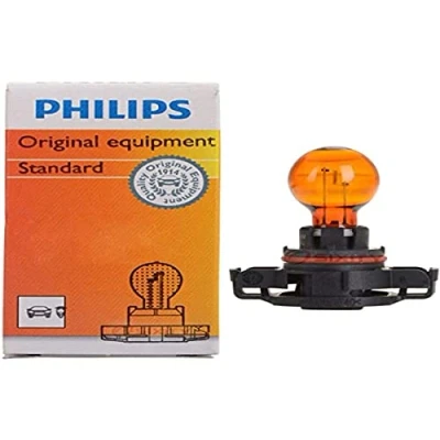 Image of PG204 Light Bulbs PHILIPS 12188NAC1 yellow 12V 24W PSY24W VAUXHALL: Astra Mk6, LAND ROVER: Range Rover Evoque, AUDI: A6 C7 Saloon