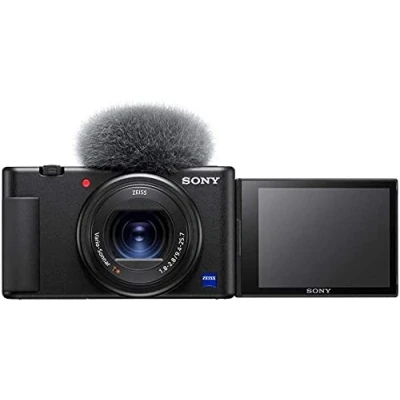 Image of Sony Vlog Camera ZV 1 Digital (Vari angle Screen for Vlogging, 4K Video) ZV1BDI.EU Black (Renewed)