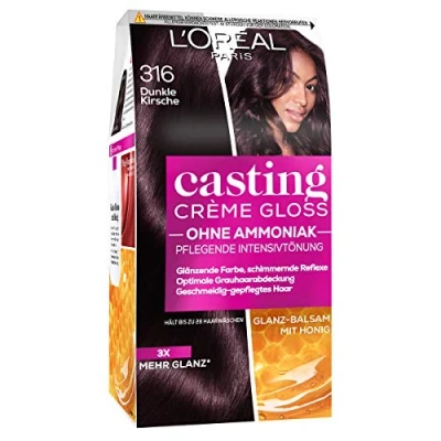 Image of L&#039;Oréal Paris Casting Creme Gloss No. 316 Dark Cherry