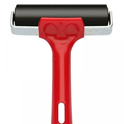 Image of &quot;ESSDEE SG Education Lino R4 Roller, Red Handle, 4&quot;&quot; Length&quot;