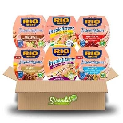 Image of Rio Mare INSALATISSIME SALADS Variety Pack Pick N Mix favourite flavours Italy’s most popular tuna 160g Each of 3