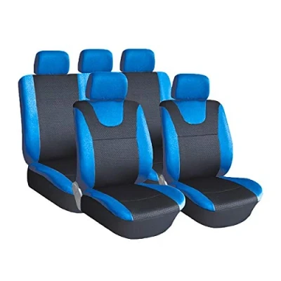 Image of Xtremeauto Blue and Black Sport Car Seat Cover Protectors i10, i20, i30, i40, ix20, Kona, Tuscon, Ioniq, Nexo