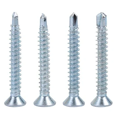 Image of Drilling Tail Screw Set Countersunk Head Self Tapping Metal Screws Bolts 50pcs M4.2 for Sheet Fixing(M4.2x38(50PCS))