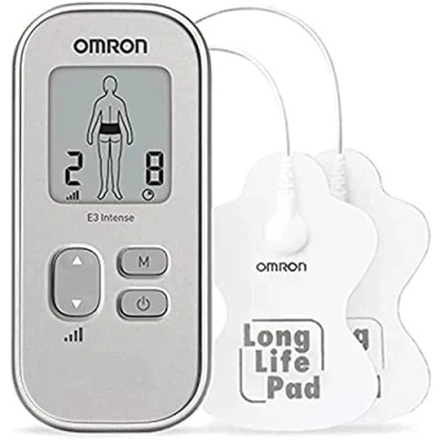 Image of OMRON E3 Intense TENS Machine for Pain Relief Drug Free Reliever with 6 pre Set Programs Back, Shoulders, Joints and Muscles