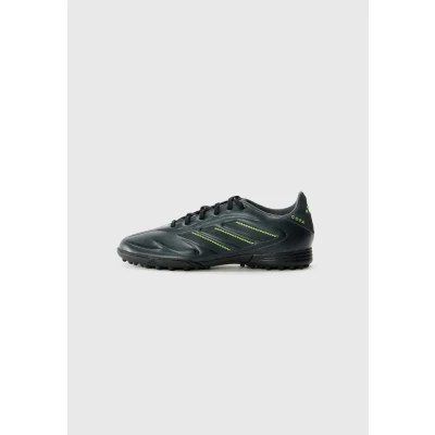 Image of adidas COPA Pure III League Turf Football Boots Kids, Core Black/DGH Solid Grey/Lucid Lemon, 13 UK Child