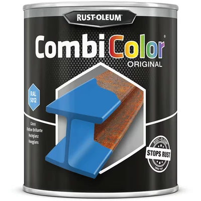 Image of Rust oleum 7323 Combicolor Light Blue Metal Paint 750ML