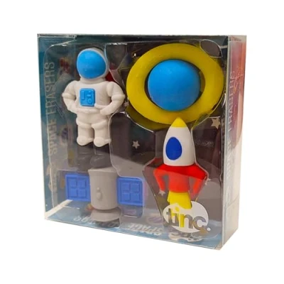 Image of Tinc Space Erasers Collection Pack for Kids Use at School &amp; Homework (S4SPACER)
