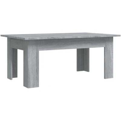 Image of vidaXL Coffee Table Grey Sonoma 100x60x42 cm Engineered Wood