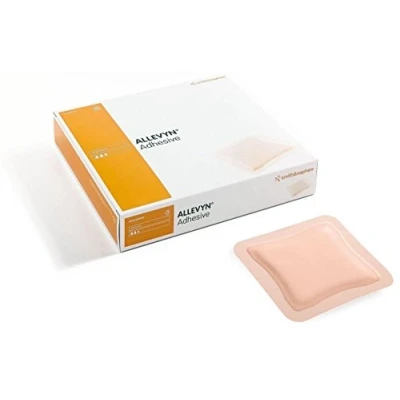 Image of Allevyn Adhesive Classic Dressings 17.5cm x 10 Wound Care Diabetic Ulcers Post Op