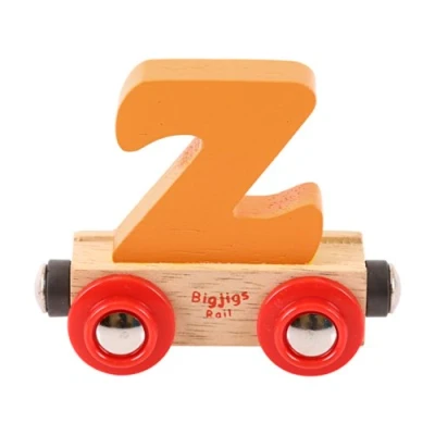 Image of Bigjigs Rail Name Letter Z (Orange)
