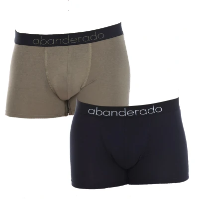 Image of Abanderado Men&#039;s Sensitive Boxer Briefs, Black kaki, M (Pack of 2)