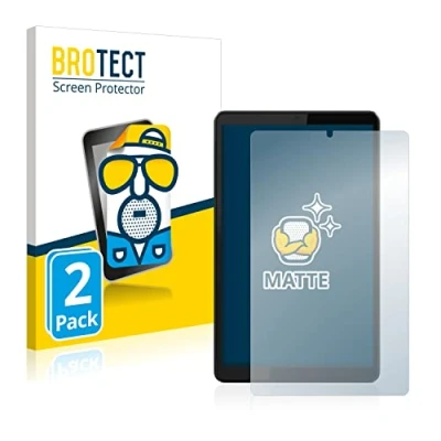 Image of brotect Screen Protector Anti Glare compatible with Lenovo Tab M8 (3th Gen.) (2 Pack) Matte, Fingerprint Protection Film