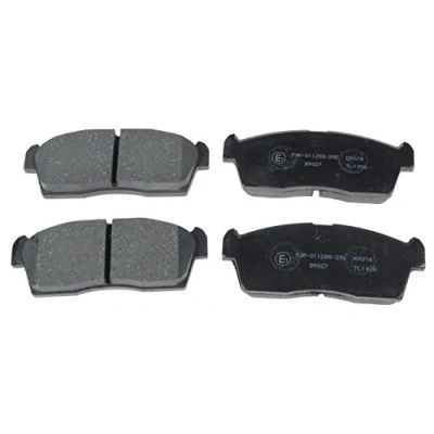 Image of 5581076G03 Brake pad set BLUE PRINT ADK84229 Front Axle excl. wear warning contact SUZUKI: Alto VI, PEUGEOT: iOn Hatchback, MITSUBISHI: i Hatchback