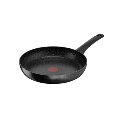 Image of Tefal Titanium Stone Frying Pan 28 cm, High Performance Non Stick Coating, Metal Spatula Safe, All Hobs Including Induction, E1050644