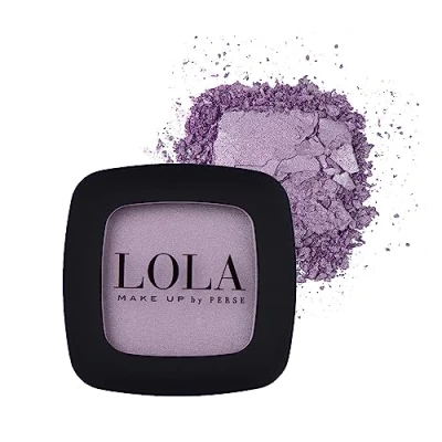 Image of Lola Make Up Mono Eyeshadow, Pale Lilac, Satin, Rich Intense Pigmentation, High Coverage, Use Wet &amp; Dry, All Skin Tone, Mineral Oil Free, Vegan Cruelty No. 006