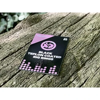 Image of 50 Rig Rings 2.0mm. Carp Fishing Rigs. Round Rings,Carp Tackle