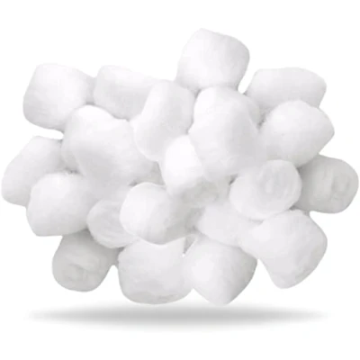 Image of KARRMA LTD. 100% Pure Cotton Wool Ball 200Pc Soft &amp; Gentle Natural Balls for Babies and Adults