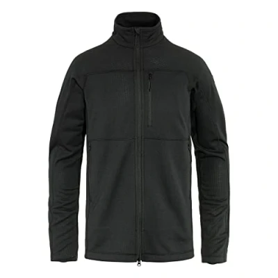 Image of Fjallraven 86971 550 Abisko Lite Fleece Jacket M/Abisko M Men&#039;s Black Size L