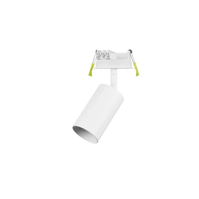 Image of ILNEV031 Accentplus 100mm Dia 56mm GU10 Adjustable LED Recessed Track Mounted Integral