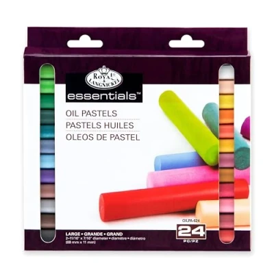 Image of Royal &amp; Langnickel Large Oil Pastels Assorted Colours (Pack of 24)