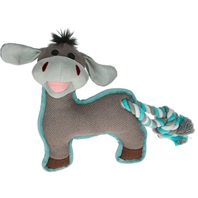 Image of Kerbl Donkey Ferdi 80732 Dog Toy Made of Durable Cotton Fabric